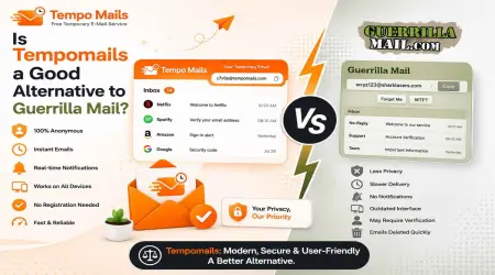 Is Tempomails a Good Alternative to Guerrilla Mail?
